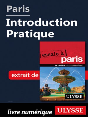 cover image of Paris--Introduction Pratique